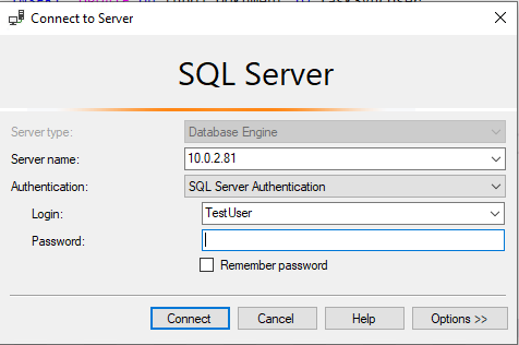 Create user in MS SQL Server and grant privileges on table through TSQL
